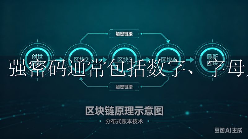 强密码通常包括数字、字母及特殊字符，且长度不应低于8位。