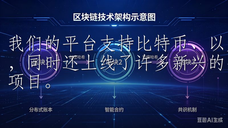 我们的平台支持比特币、以太坊、莱特币等主流加密货币的交易，同时还上线了许多新兴的数字资产，如DeFi代币和NFT项目。
